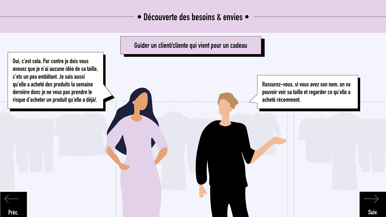 Projet de e-learning réalisé pour Maje-SMCP-E-learning – agence digitale branding Paris