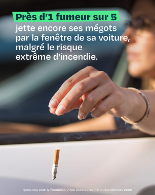 Carrousel sur l'environnement et le jet mégots.  