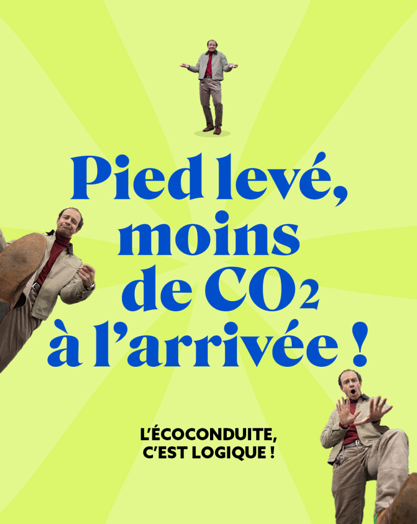 Création d’une affiche pub pour Fondation VINCI Autoroutes, un coorporate accompagné par From Roswell.