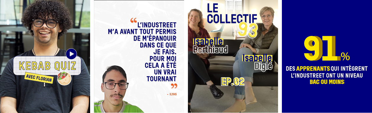 Ancienne publication Instagram créée pour la stratégie social media de L'Industreet.