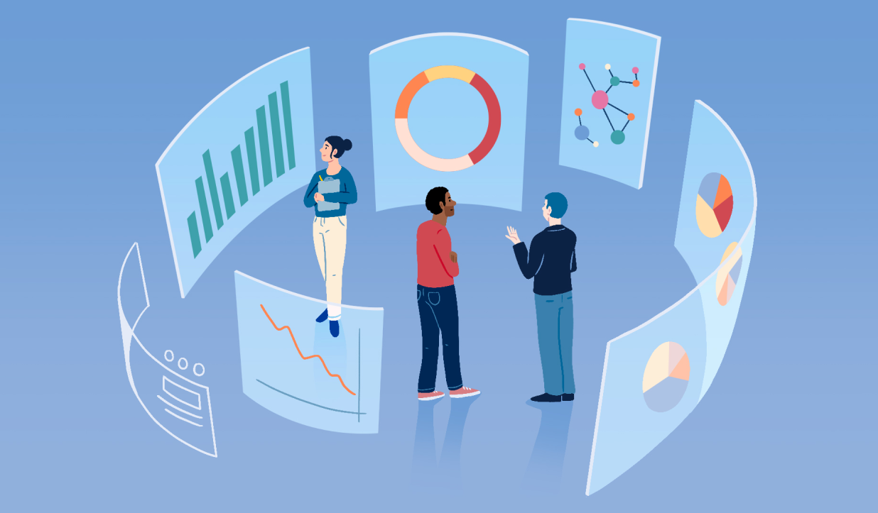 Création d’une illustration pour Edmond de Rothschild, un saas luxe corporate accompagné par From Roswell.