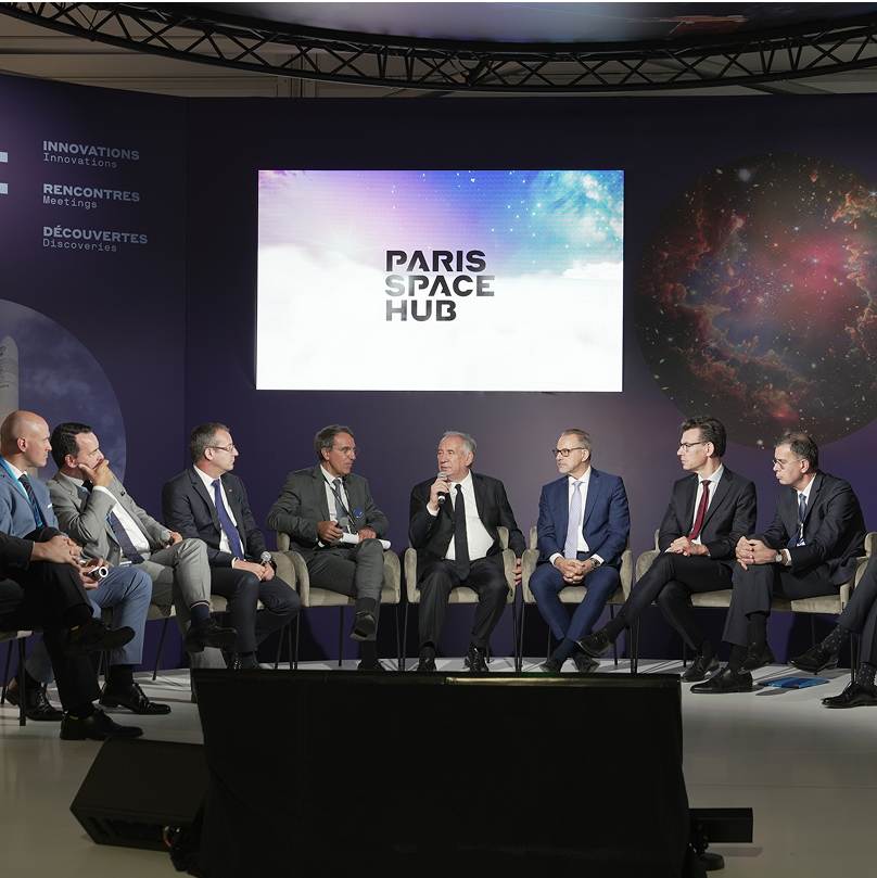 Projet de photo réalisé pour Salon du Bourget X ArianeGroup – agence digitale branding advertising Paris