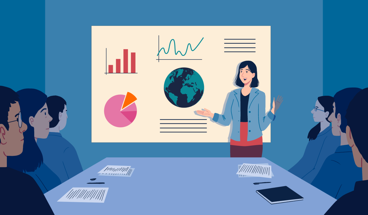 Création d’une illustration pour Edmond de Rothschild, un saas luxe corporate accompagné par From Roswell.