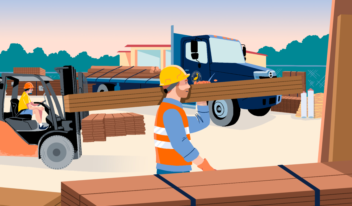 Création d’une illustration pour Edmond de Rothschild, un saas luxe corporate accompagné par From Roswell.