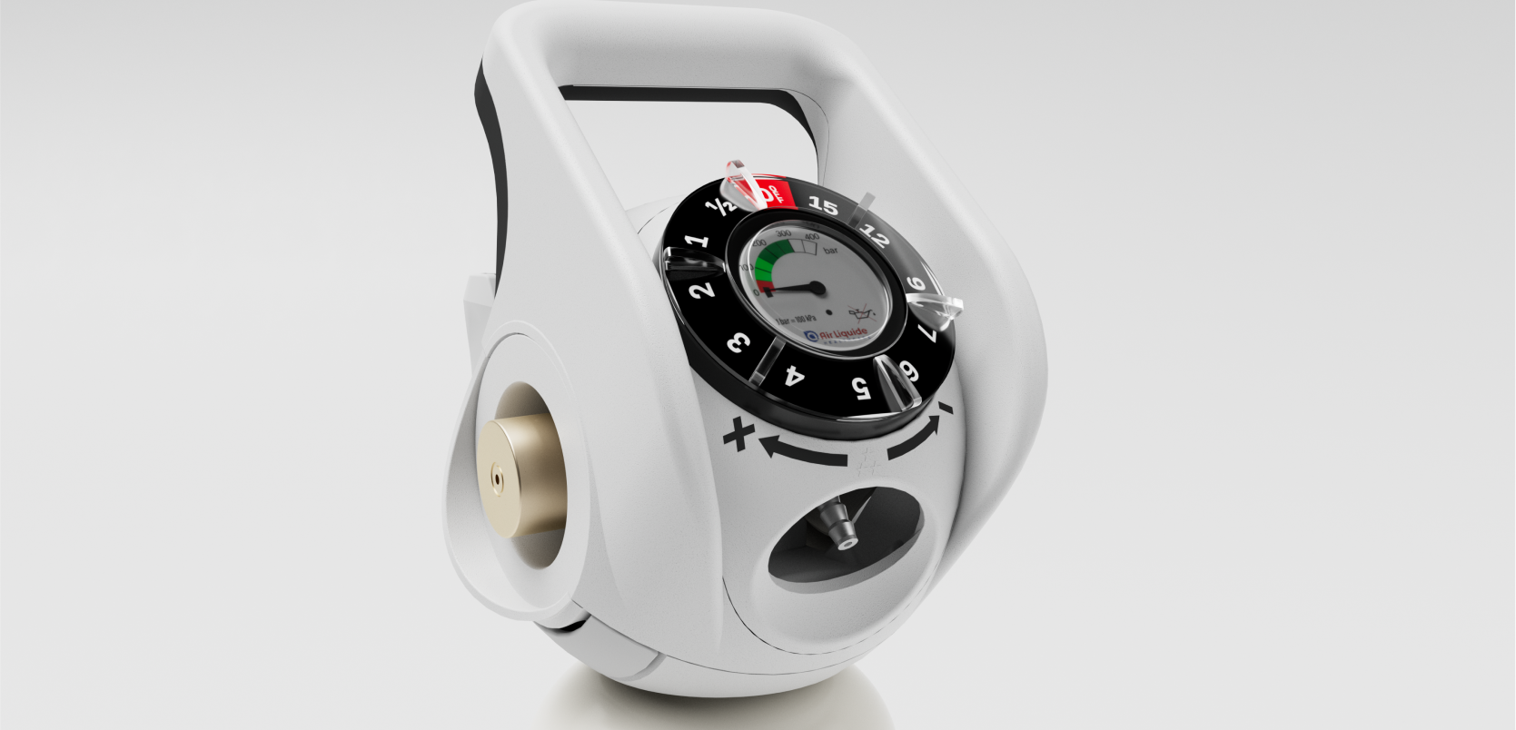 Projet de écran 3D réalisé pour Airliquide  – agence digitale branding advertising Paris