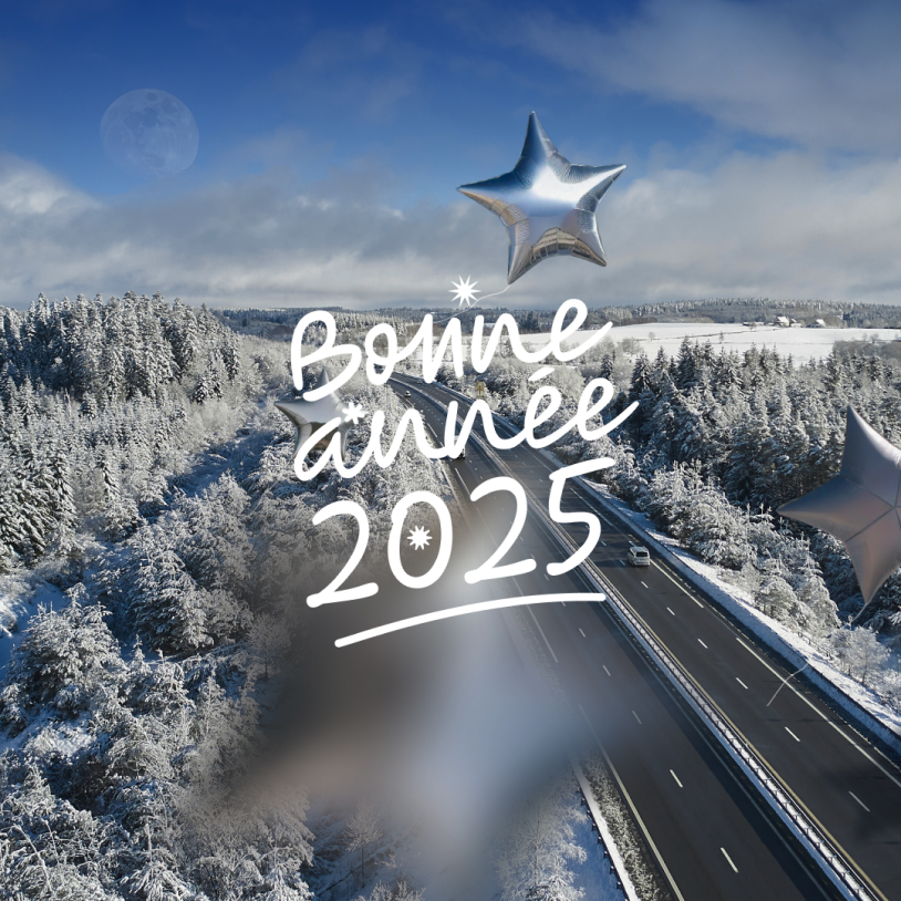 Création d’une social media pour Carte de voeux, un corporate accompagné par From Roswell.