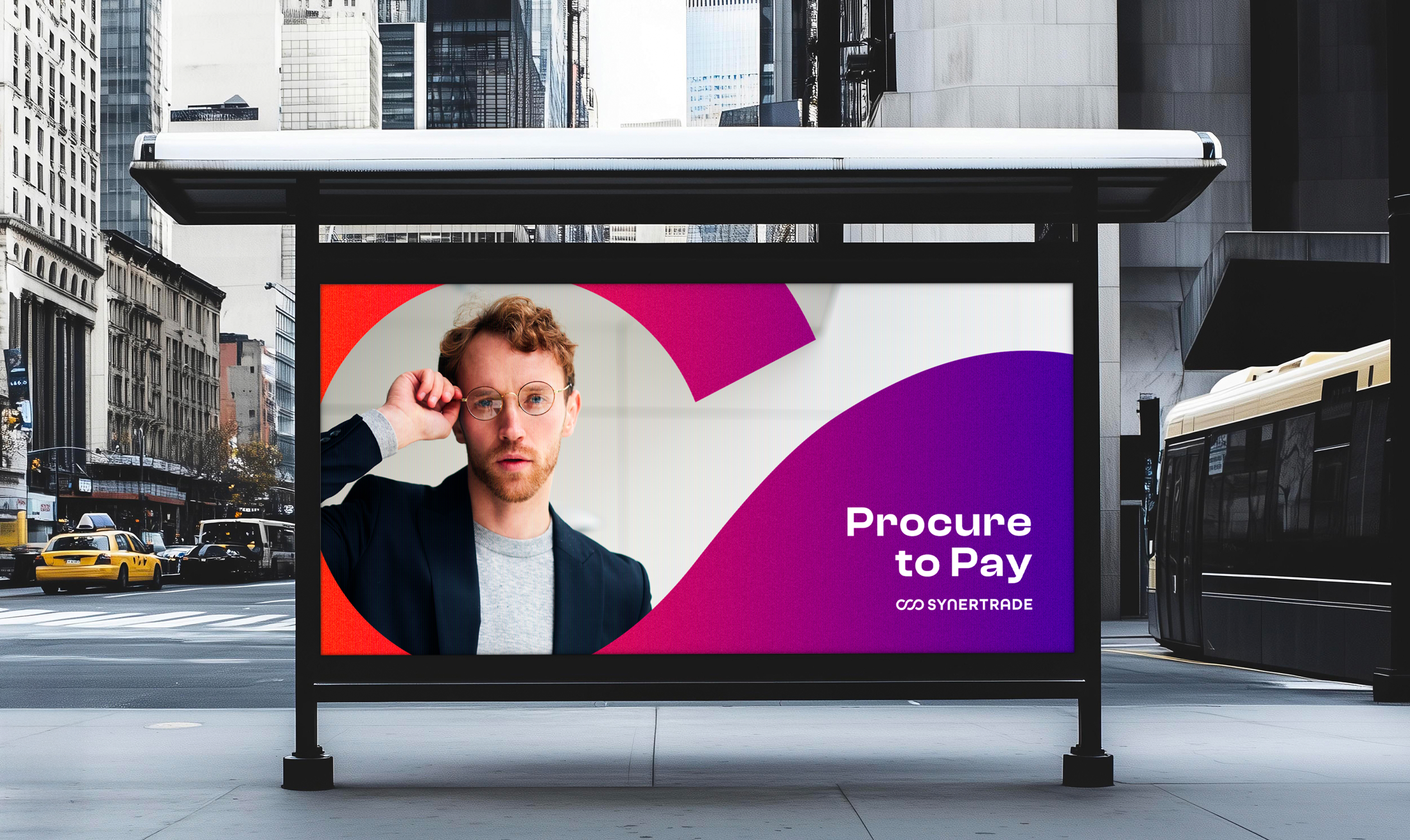 Création d’une pub pour Synertrade, un saas accompagné par From Roswell.