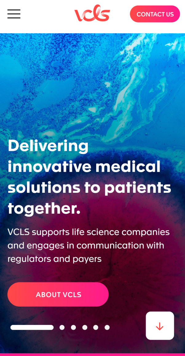 Création d’une site web pour VCLS-Voisin Consulting, un saas accompagné par From Roswell.