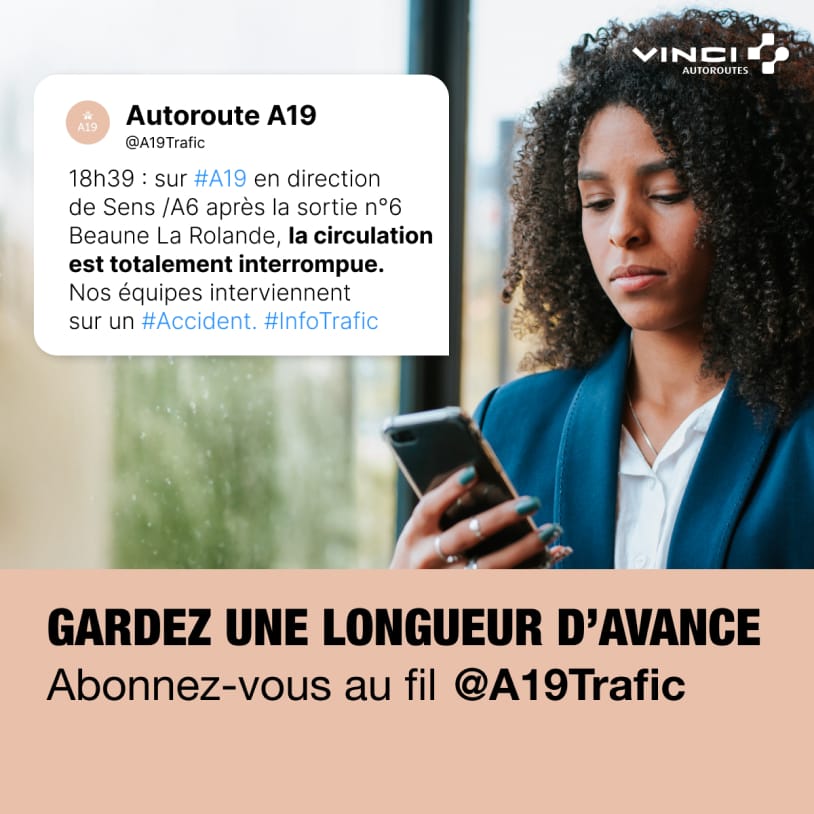 Projet de publicité réalisé pour VINCI Autoroutes – agence branding digital advertising Paris