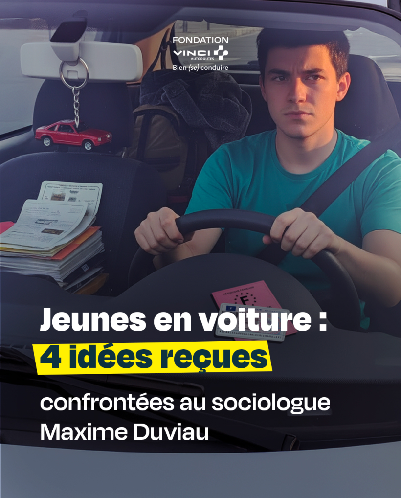 Carrousel sur la conduite et les jeunes. 