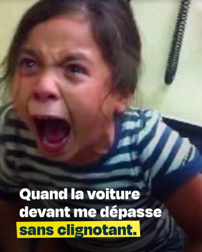 Meme sur la conduite responsable.